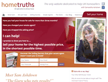 Tablet Screenshot of home-truths.co.uk